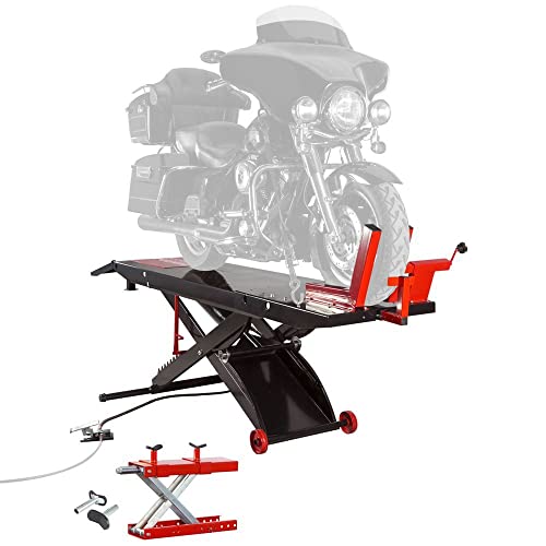 Pneumatic Motorcycle Scissor Lift Table 1,500 lb. T9876