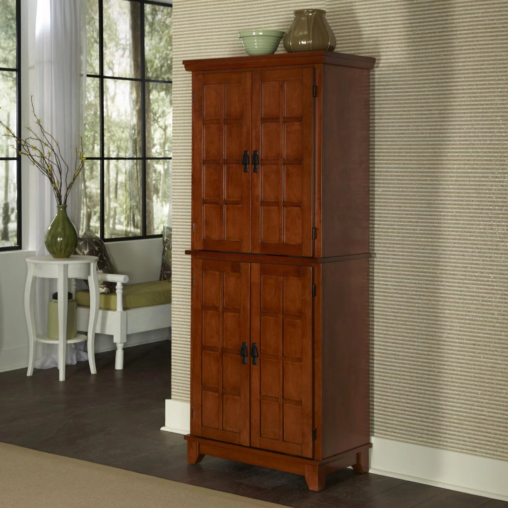 Brown Wood Pantry J129