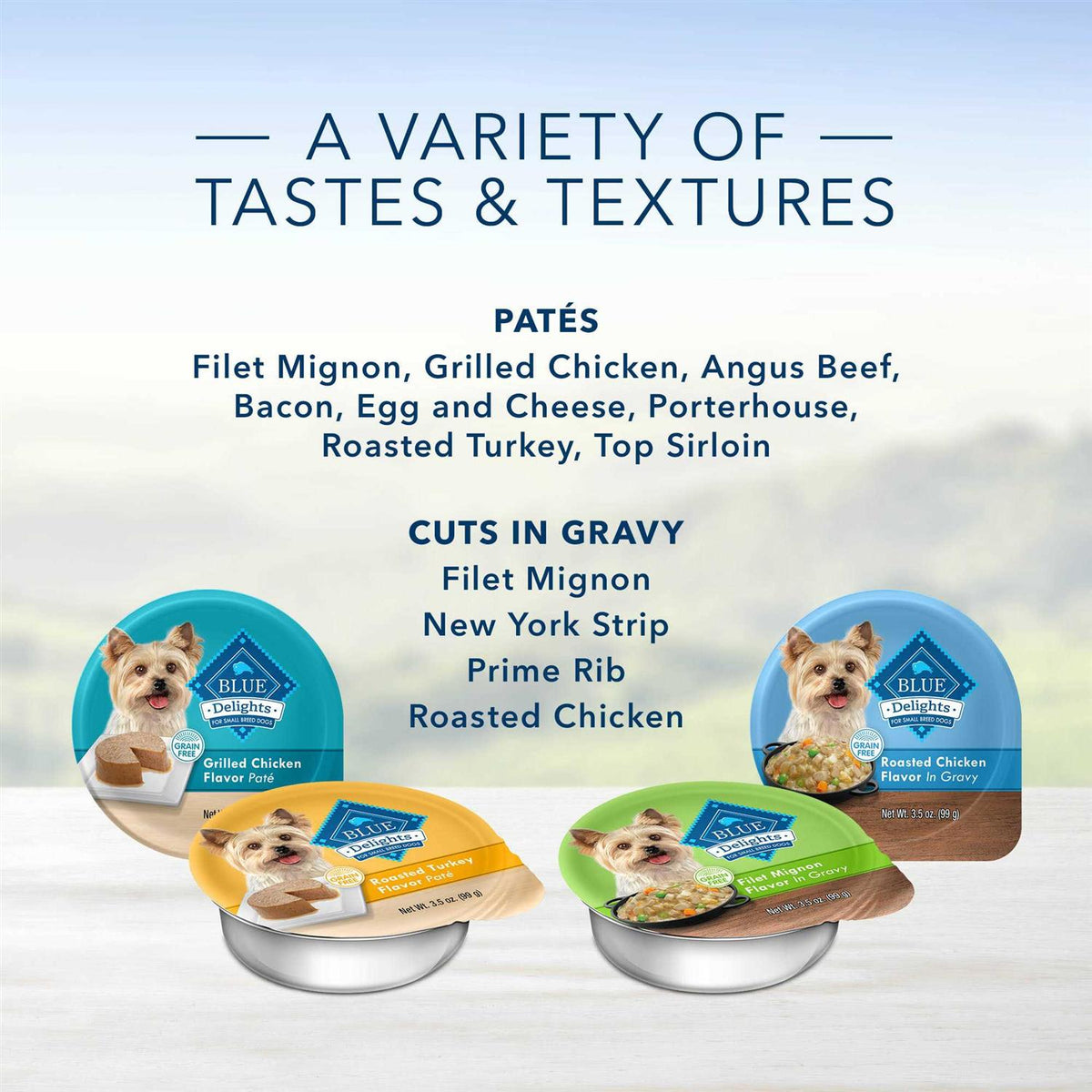 Grilled Chicken Flavor Pate Small Breed Dog Food B25651