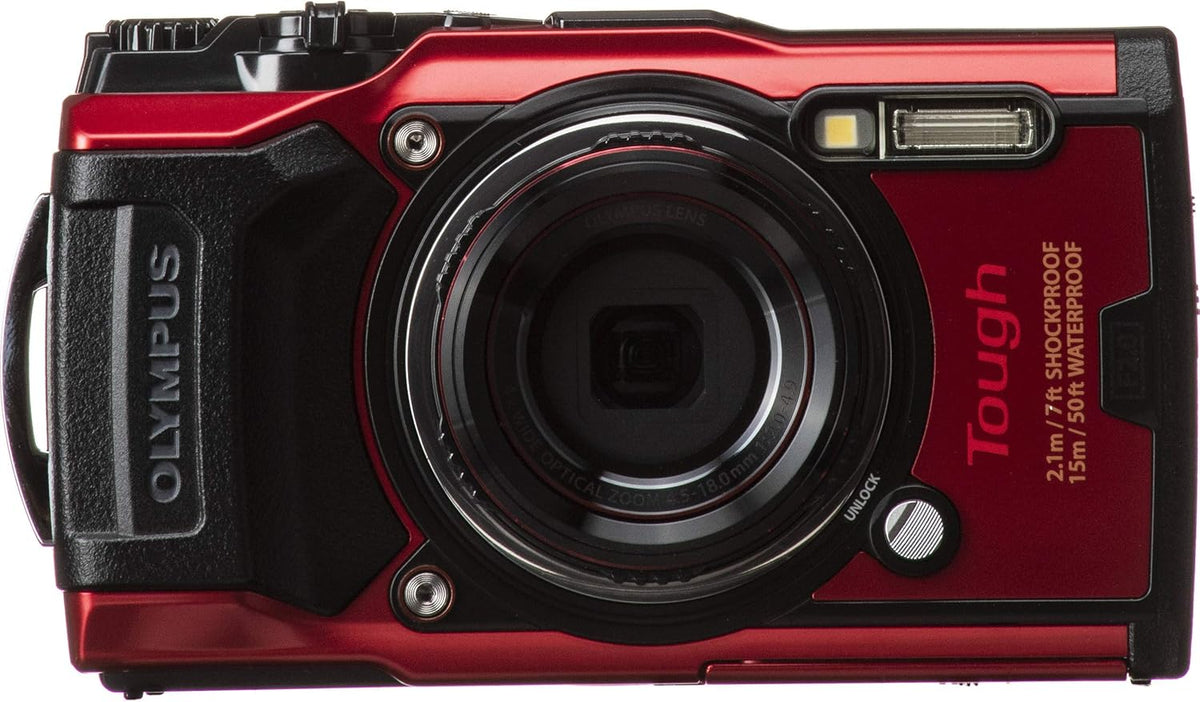 Olympus Tough TG-6 Digital Camera with Deluxe Accessory Bundle V459