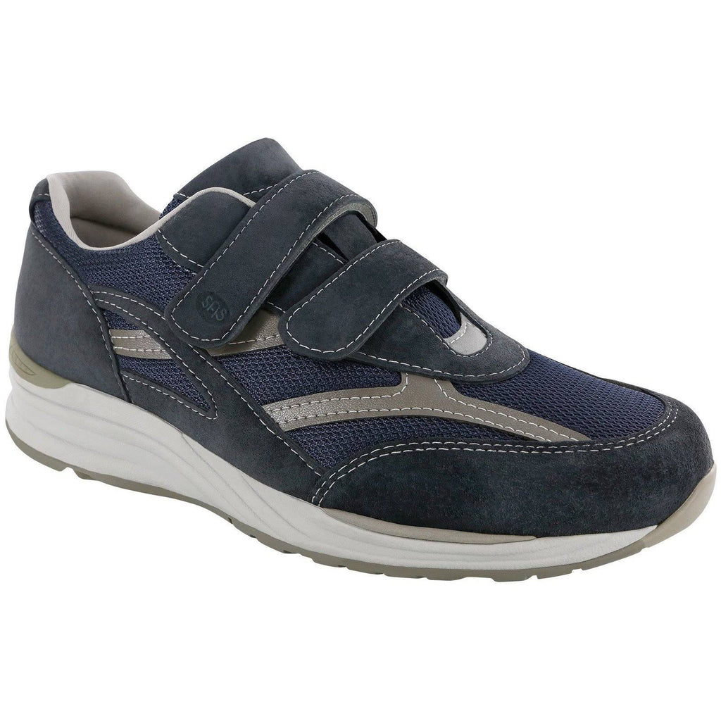 Blue Mesh Slim Shoes V453781