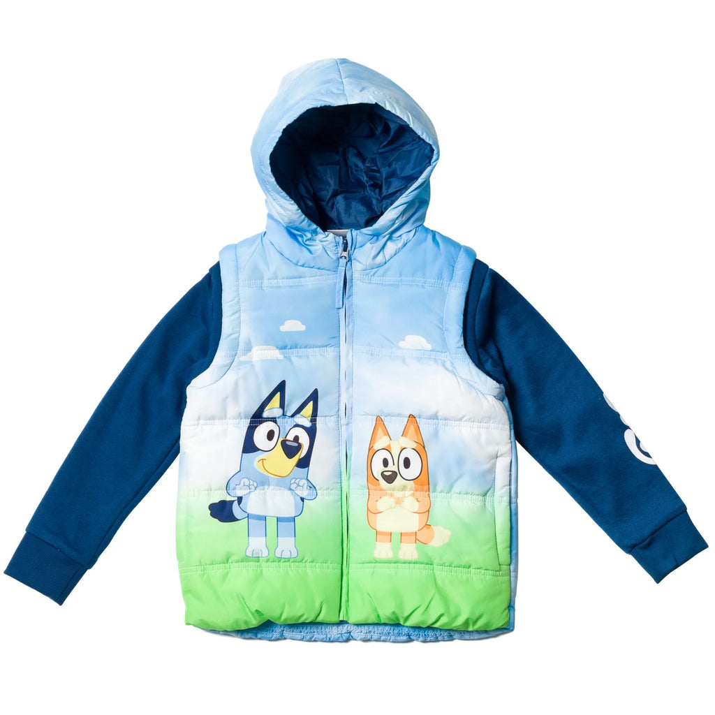 Bluey Bingo Zip Up Vest Jacket H648122