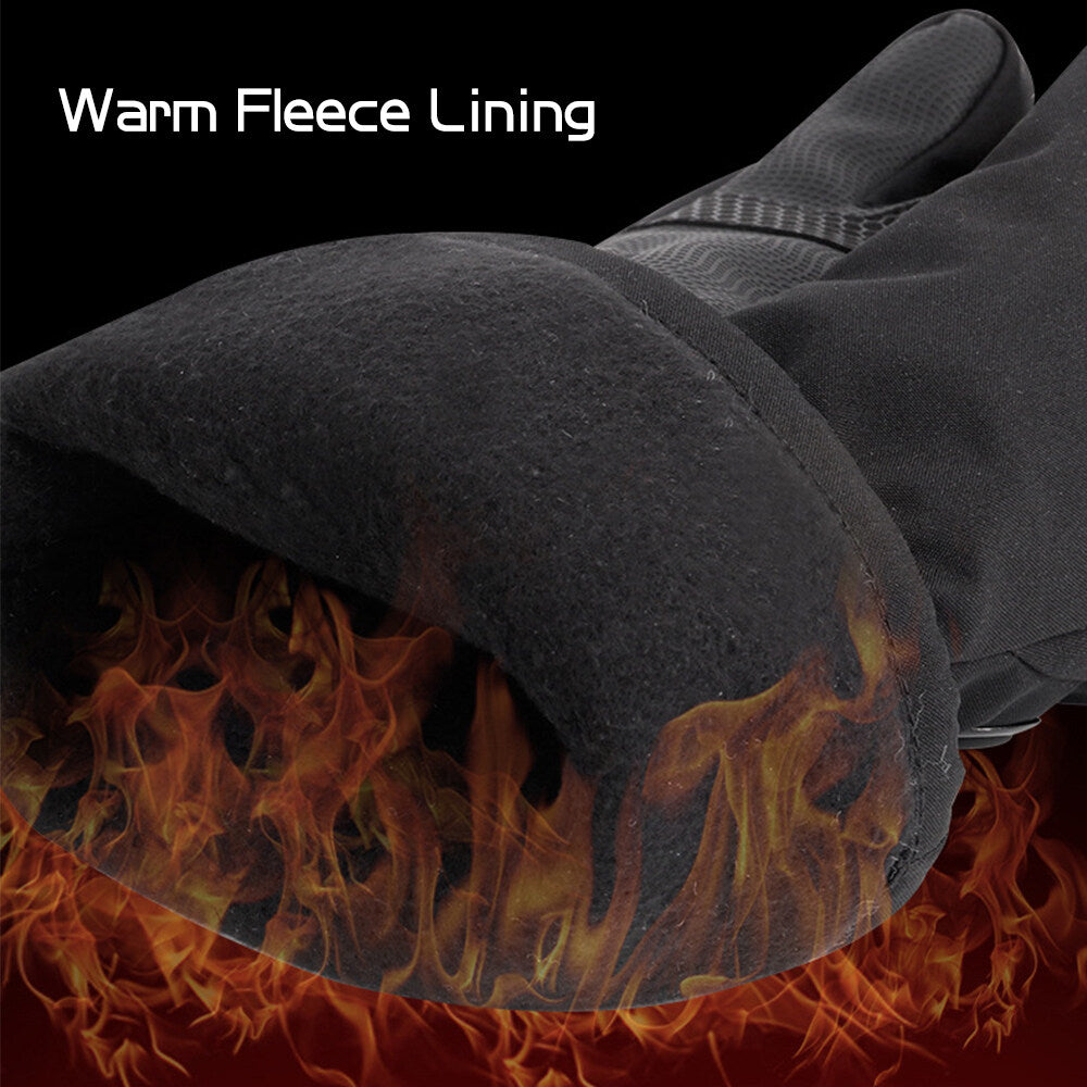 Waterproof Heated Ski Gloves with Battery K22403