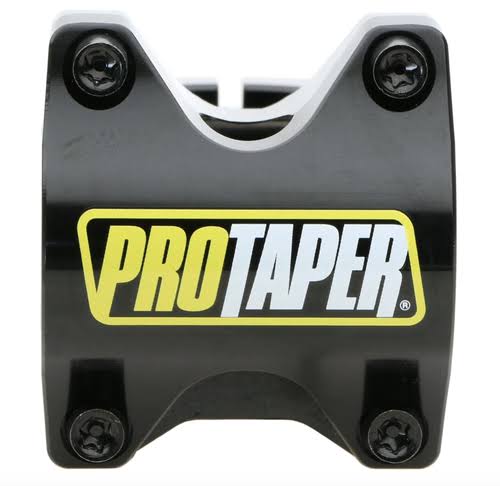 31.8mm 30mm Black/Yellow Stem I8652