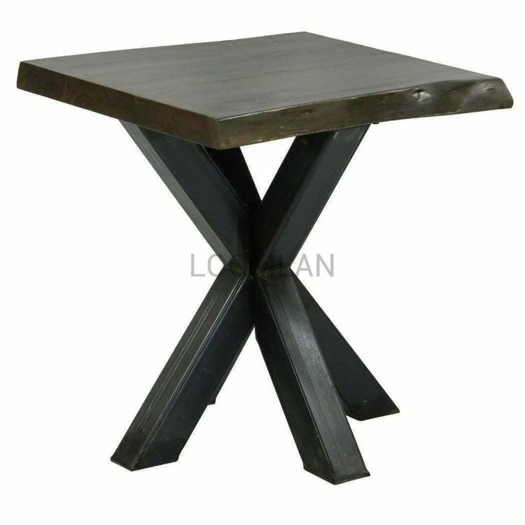 Black Square End Side Table F36973