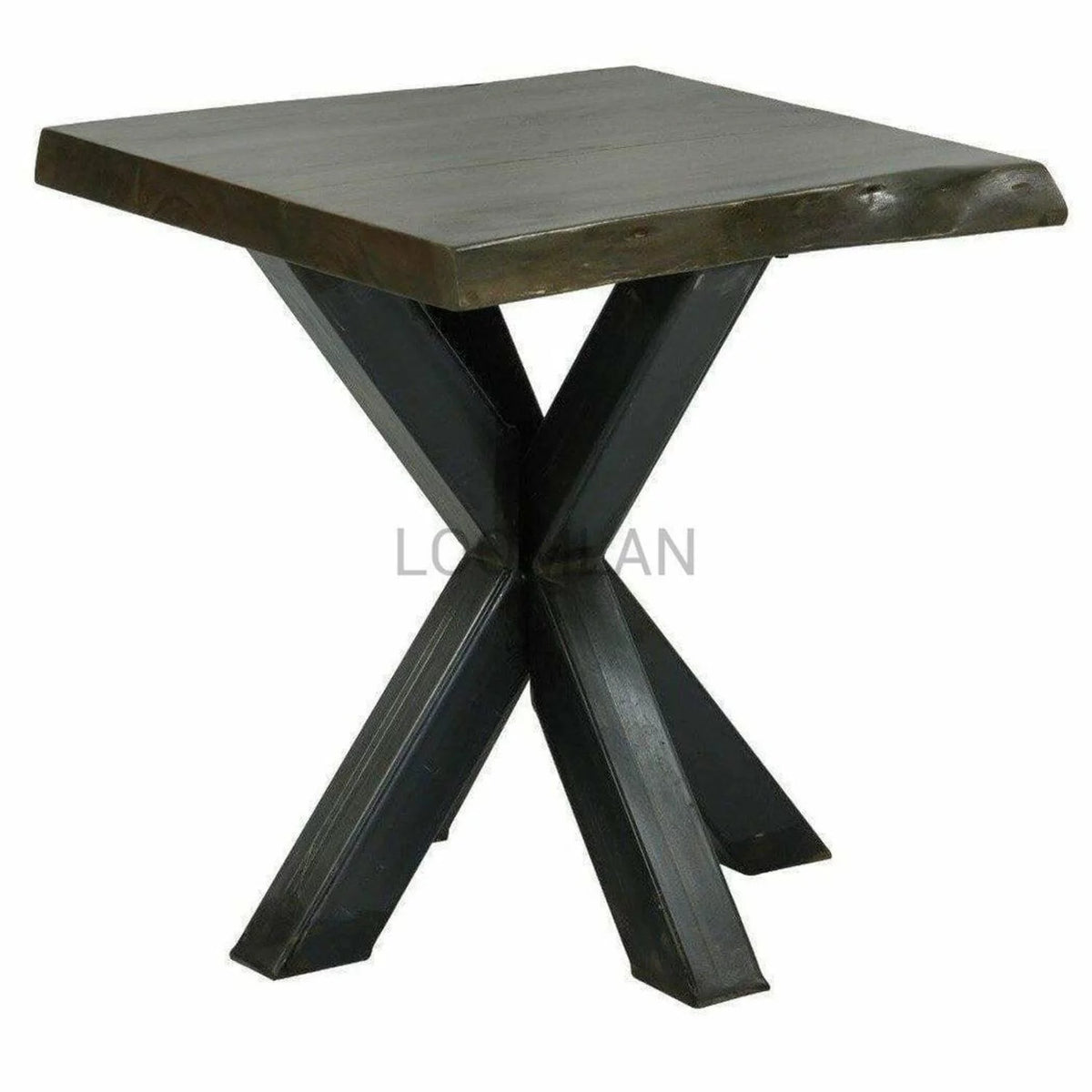 Black Square End Side Table F36973