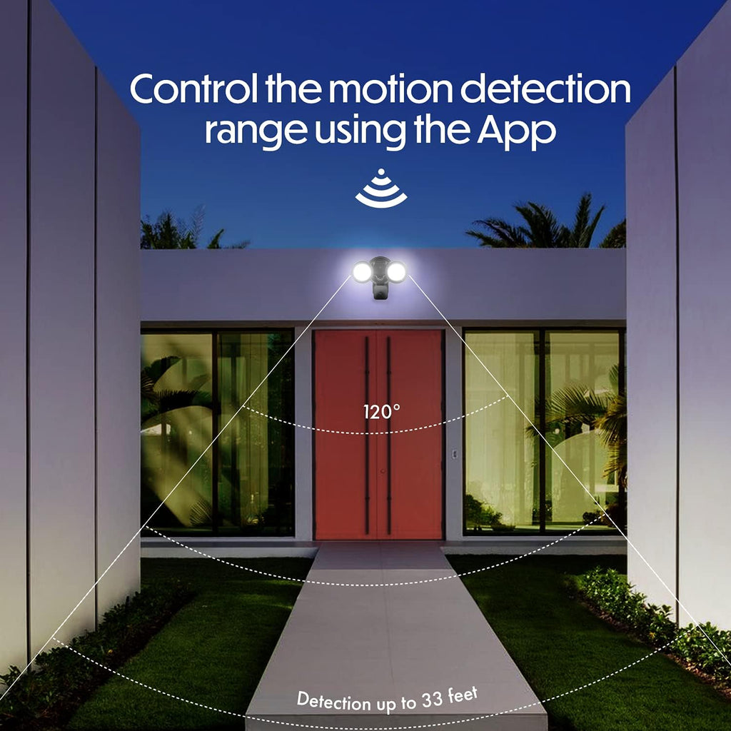3-in-1 Wired Smart Flood Light, Charger and Mount with Motion Sensor and Timer Control T531822