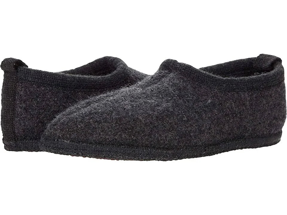 Charcoal Haflinger Slippers Q3512