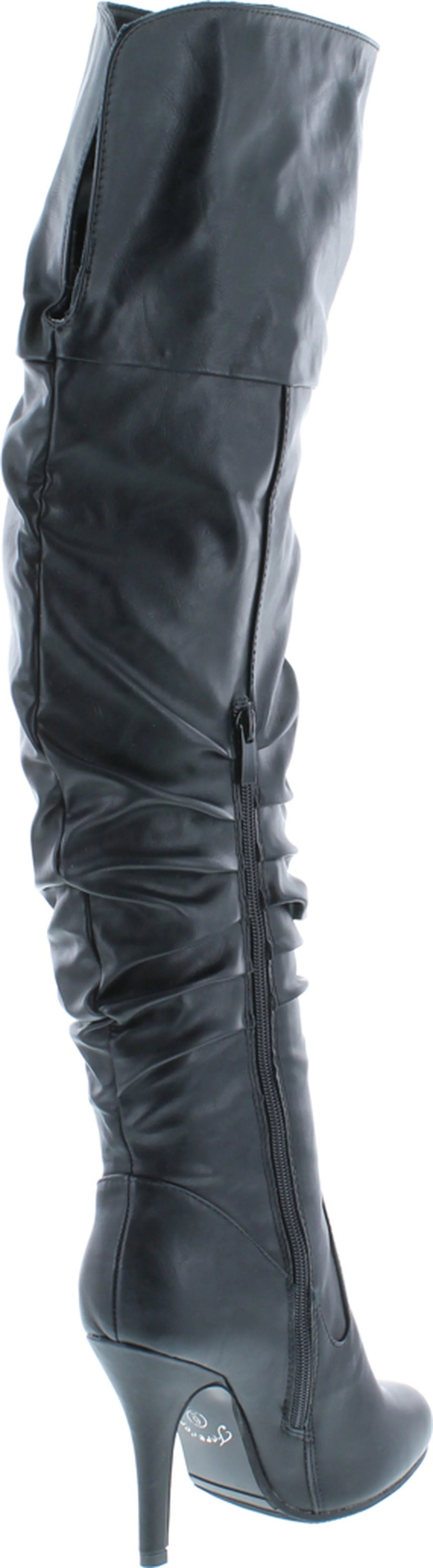 Pull On Over Knee High Boots Z25558