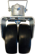 Trailer Jack Caster with Pin, 2000 Pound Rated, Pack of 2 Y812