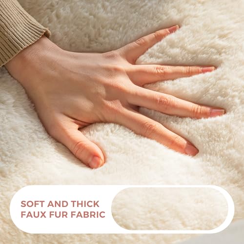 Beige Floral Shaped Bean Bag Sofa P146788