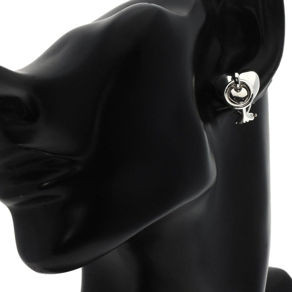 Tiffany Heart Knock Earrings Silver N816