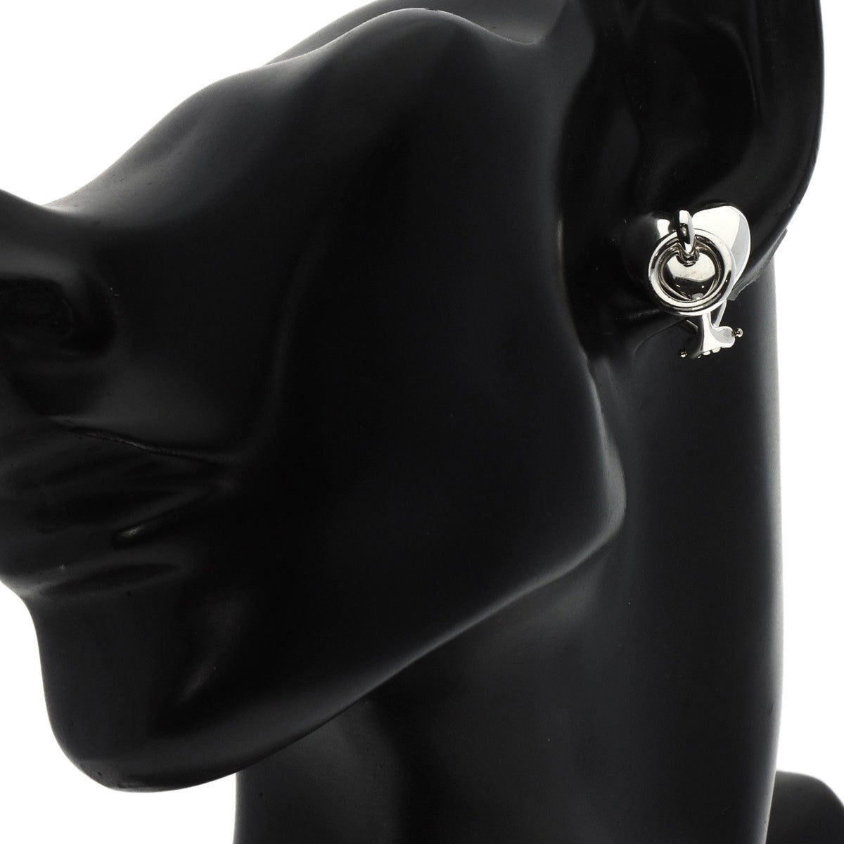 Tiffany Heart Knock Earrings Silver N816