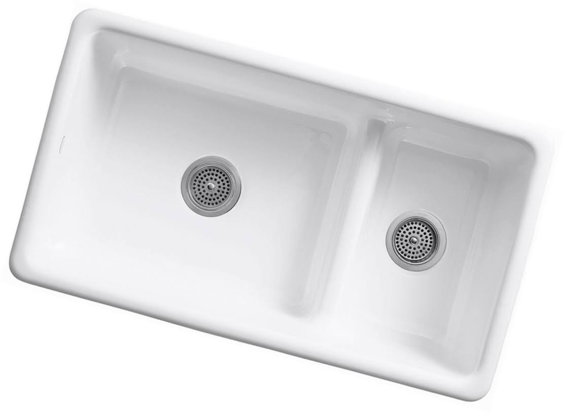 White Kitchen Sink V87544