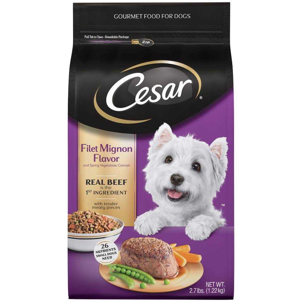 Filet Mignon Flavor Spring Vegetables Small Breed Dry Dog Food Y96770