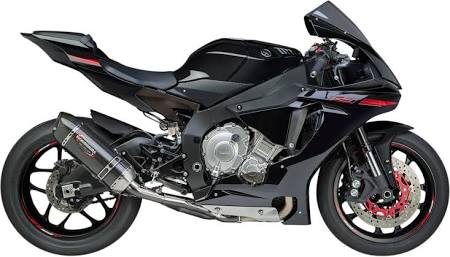 3/4 Exhaust Carbon Fiber Muffler Gray R990926