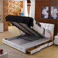 King Size Genuine Leather Bed F262