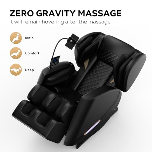 3D Zero Gravity Shiatsu Massage Chair Recliner with Heating R6065