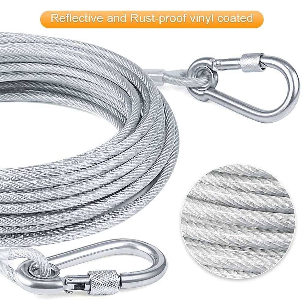 Reflective Dog Tie Out Cable D98628