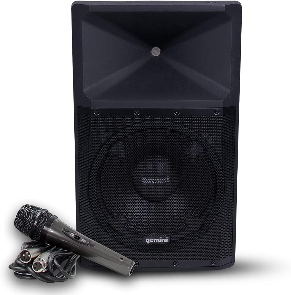 2200W 15 Inch Woofer Bluetooth Trolley Speaker with Media Player, FM Radio, USB, SD Card Z536394
