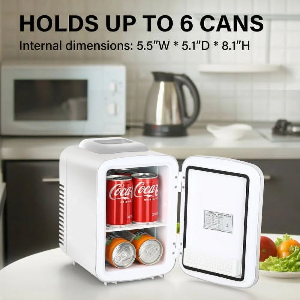 White 4L Portable Mini Fridge R803