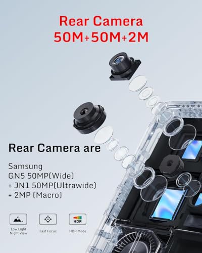 Transparent 5G Gaming Smartphone, 16+512GB, 7050mAh E346