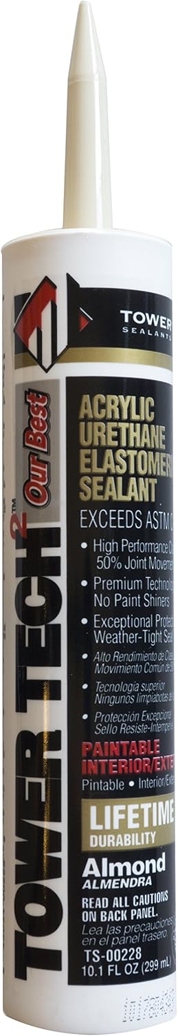 10.1 fl-Ounce Acrylic Urethane Sealant, Almond H12880