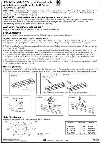 LED Dimmable Undercabinet Fixture G209536