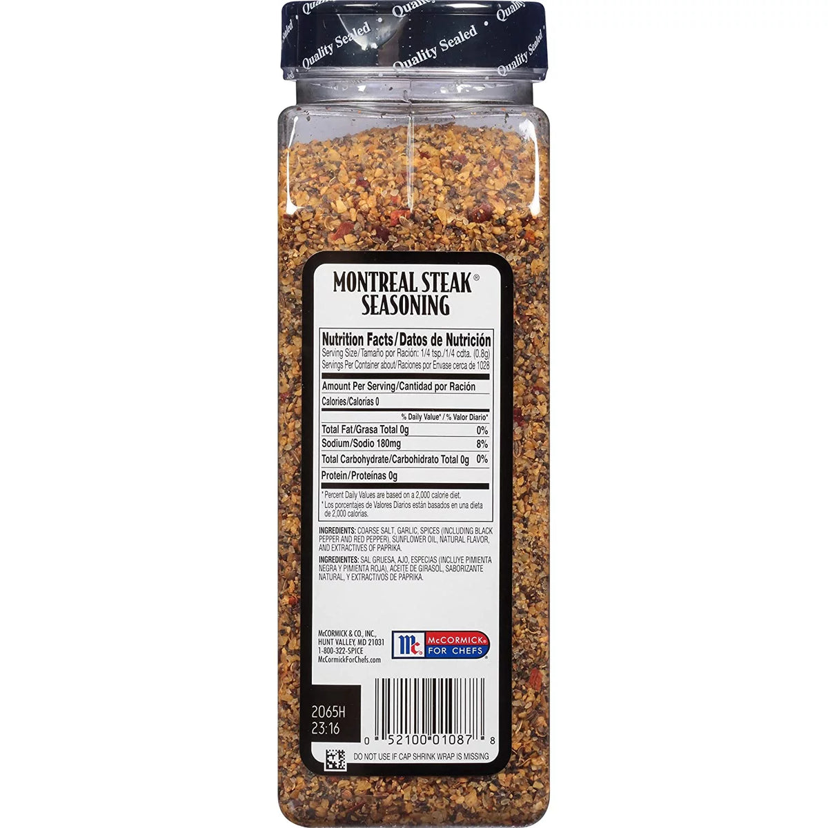 29 Oz Steak Seasoning X60025