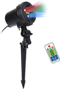 Christmas Projection Lights Outdoor Projector RGB 32 Motion Patterns Waterproof IP65 with Remote & Timer Z994