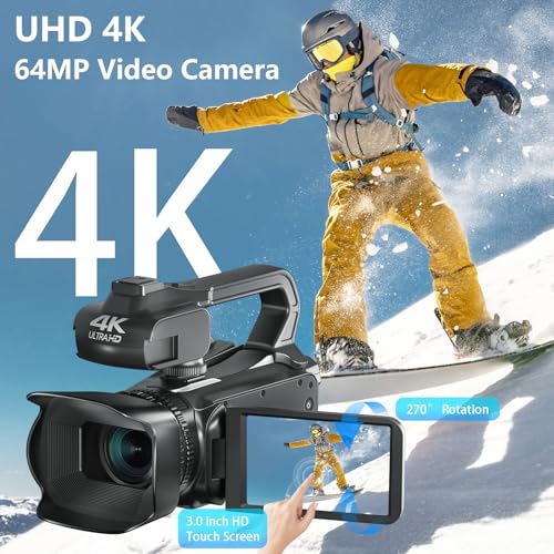 4K 64MP 60FPS Video Camera V1037