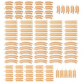 100 Piece Bulk Train Track Pack Q427
