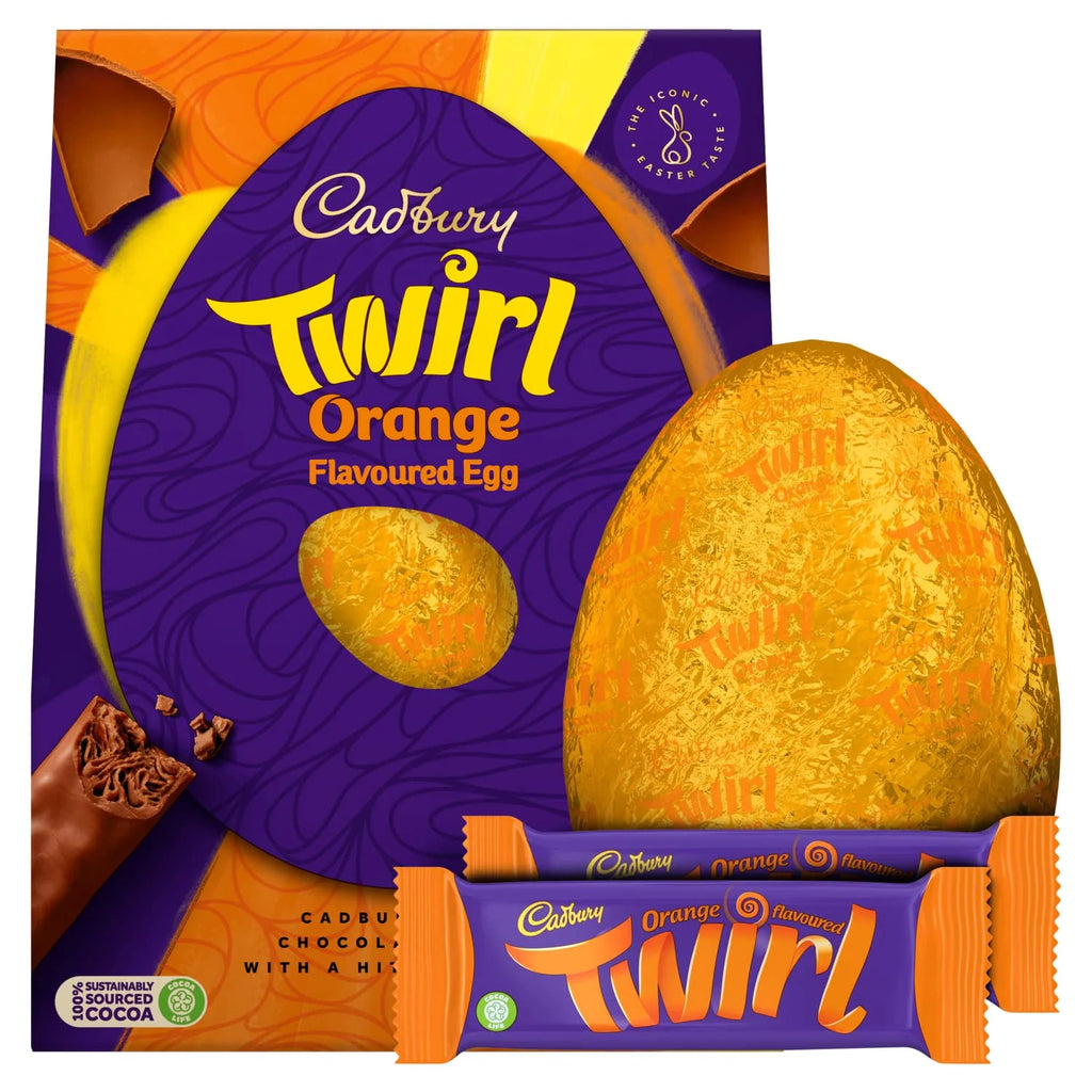 Cadbury Twirl Orange Large Egg 198G J856