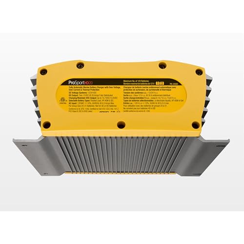 Waterproof Marine Battery Charger, 20 Amp, 3 Bank O45978