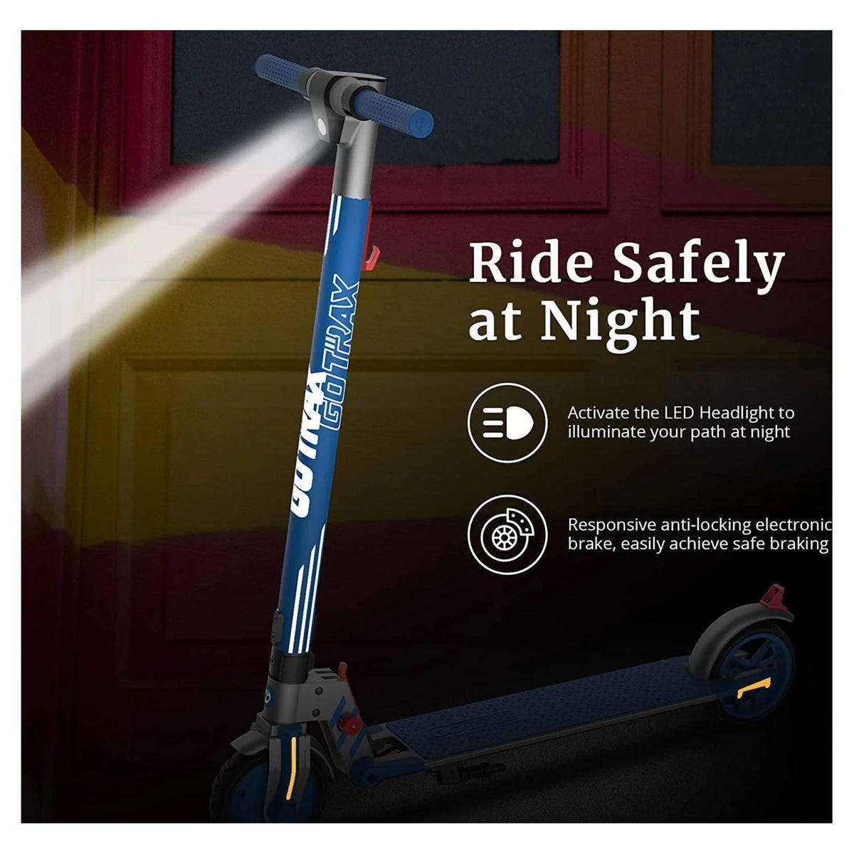 Blue 250W Foldable Electric Scooter P887763