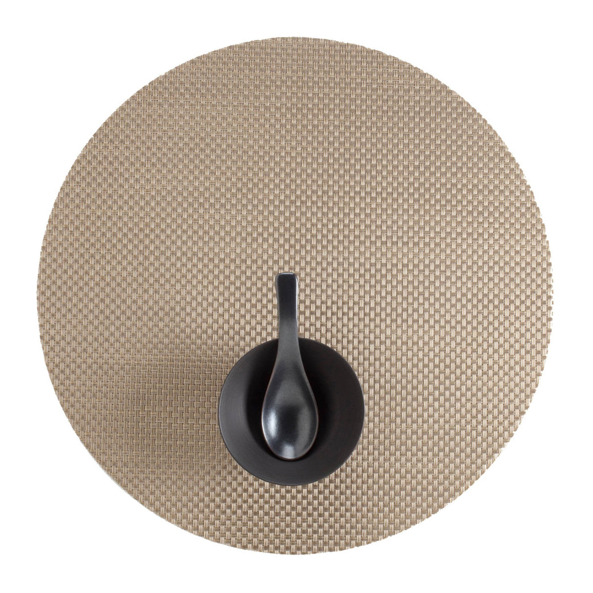 Basketweave Round Placemat L3521