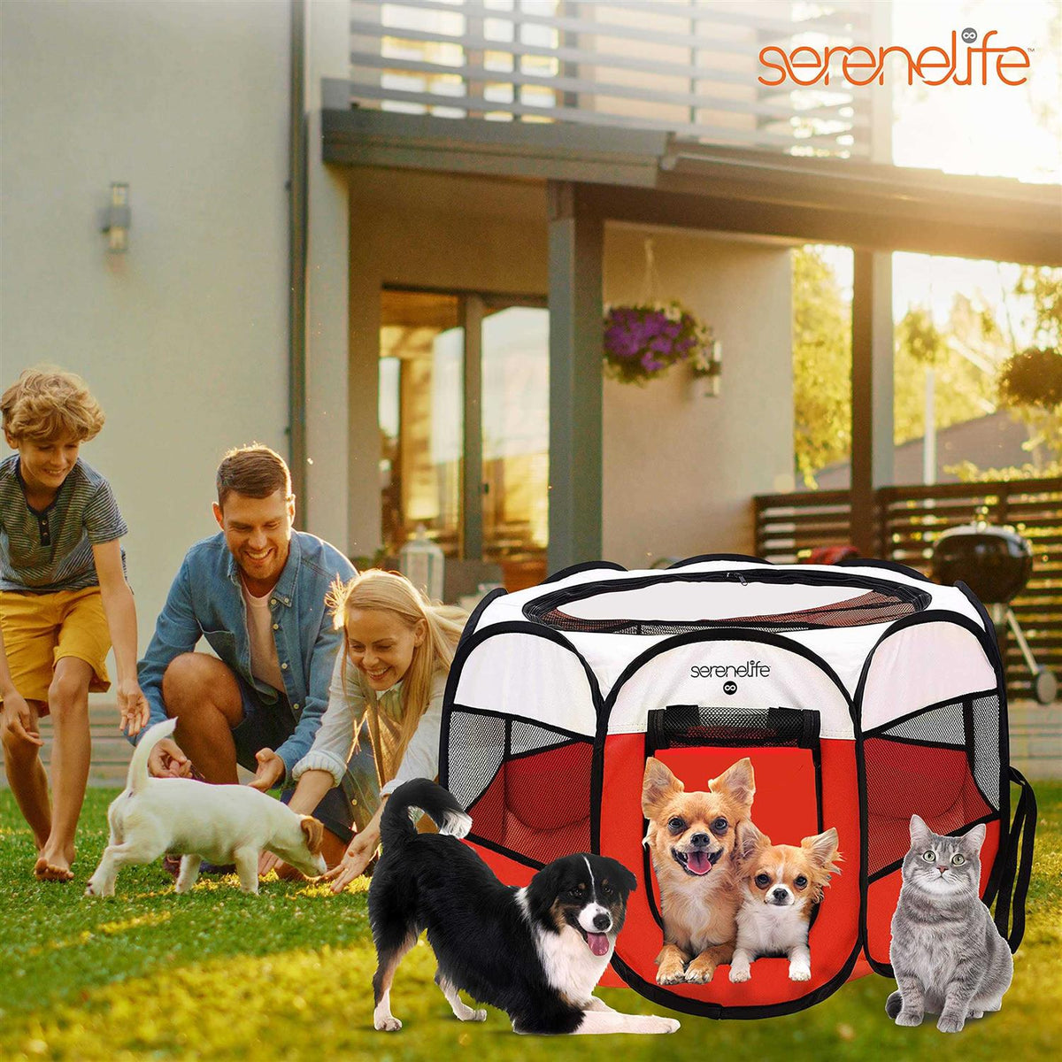Portable Foldable Pet Tent X23274