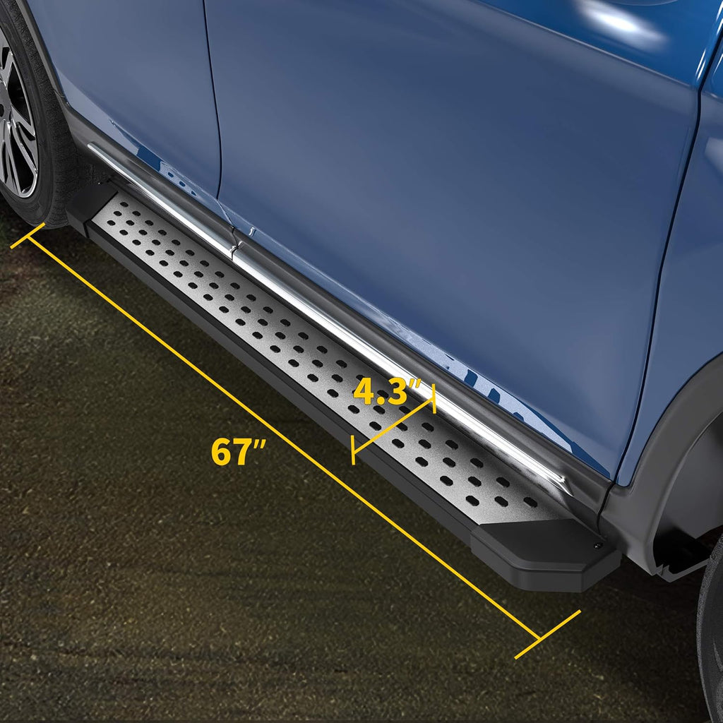 Aluminum Side Step Nerf Bars Running Boards G2944