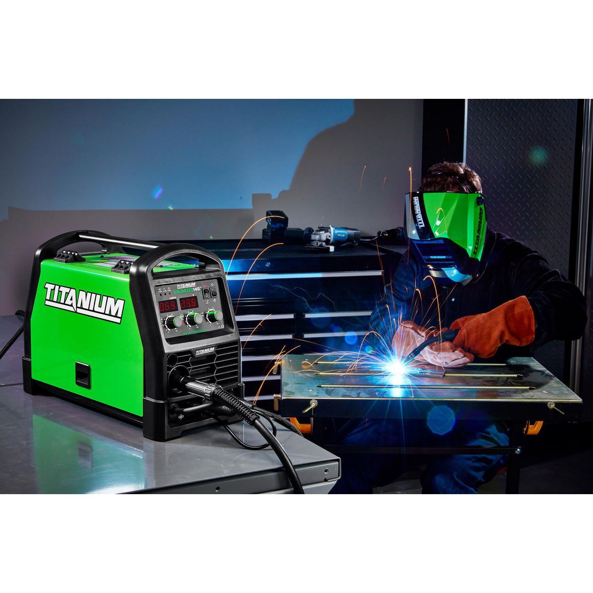 140 Multiprocess Welder with 120V Input A8679