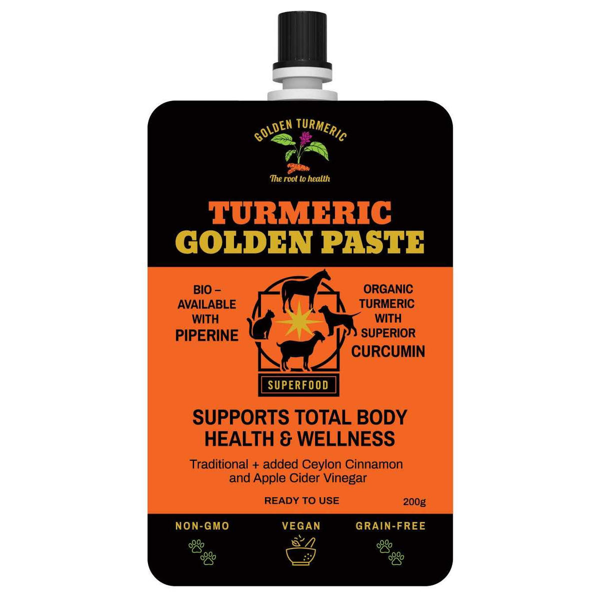 Turmeric Golden Paste for Pets 7 OZ W952
