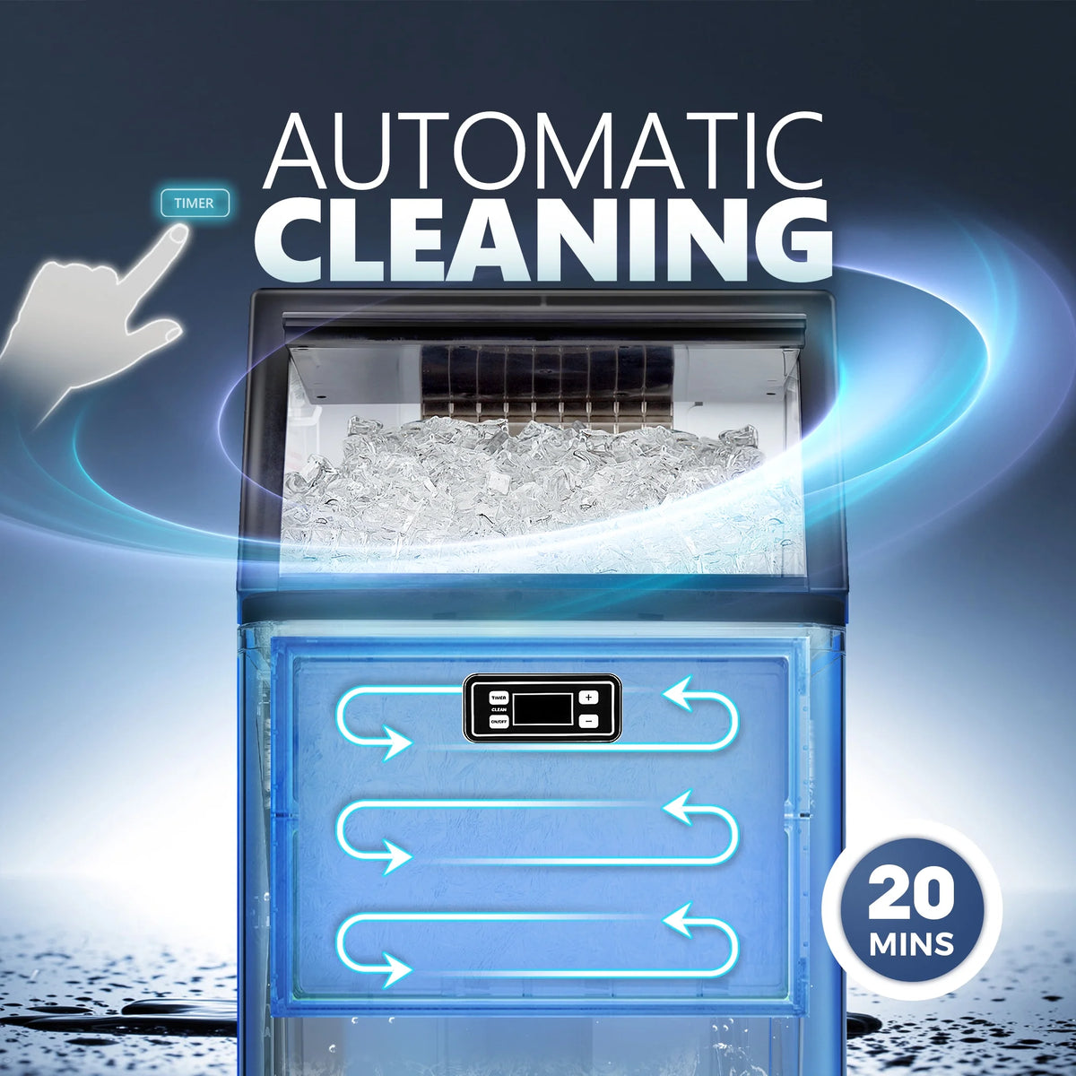 Commercial Stainless Steel Ice Maker Machine Z844441