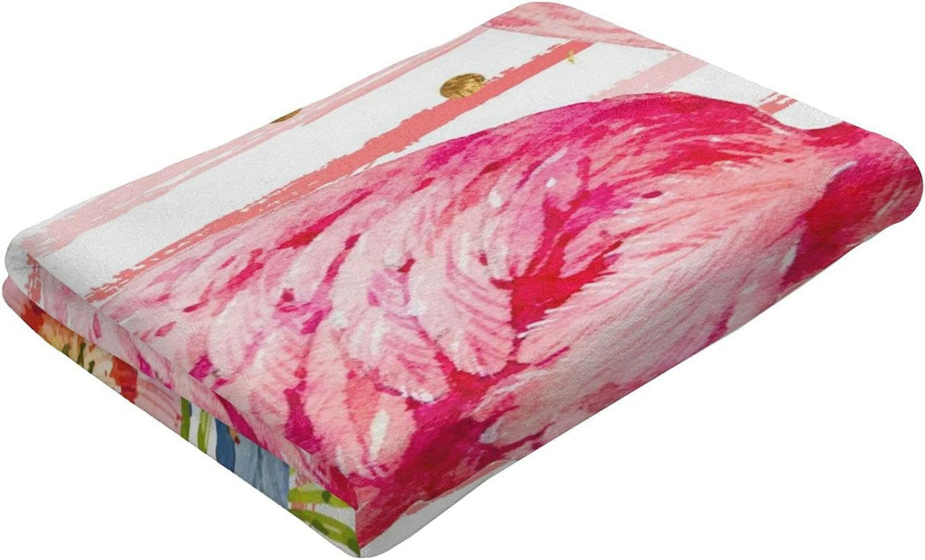Pink Flamingo Towel 52X32 Beach Bathing Towel A312
