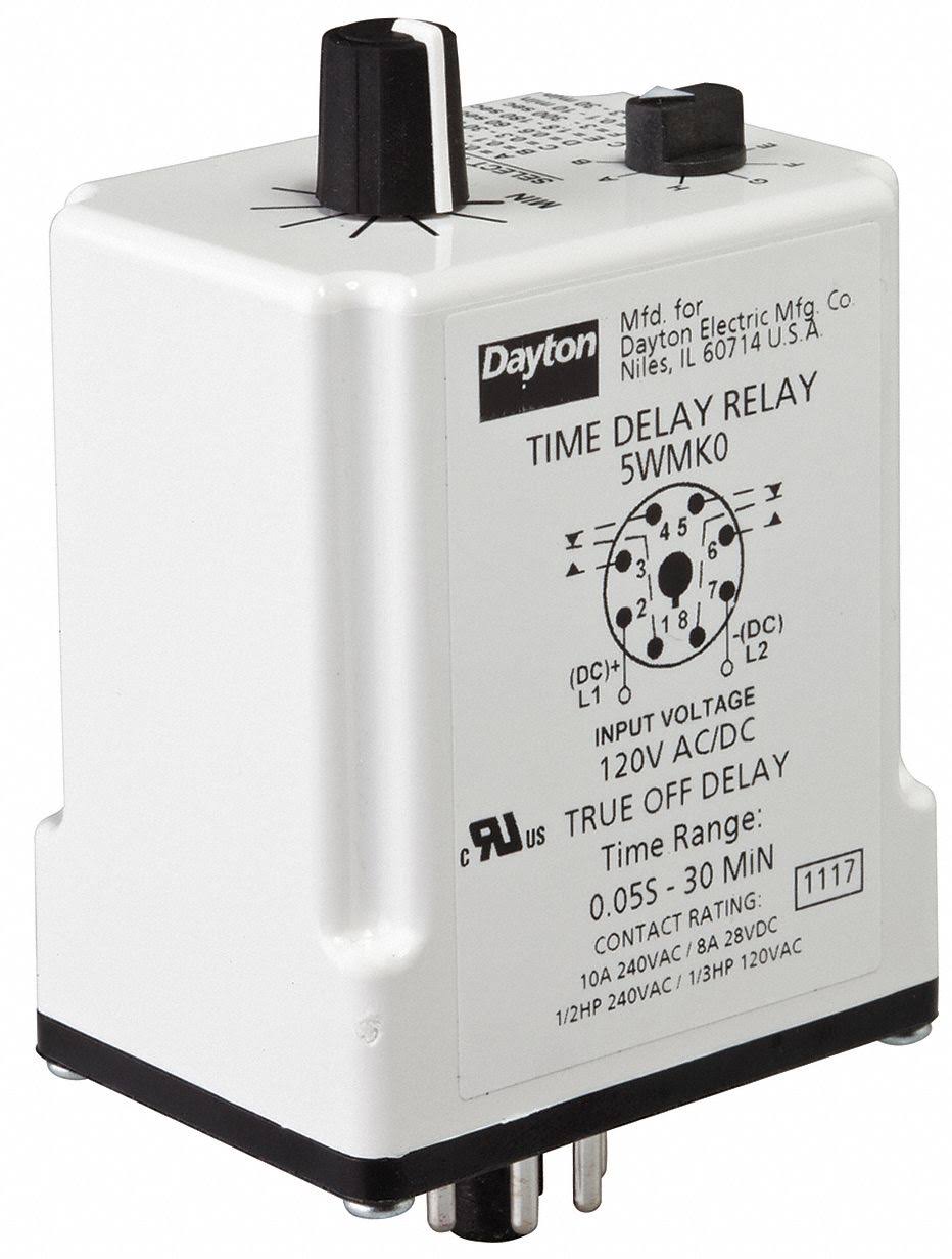 Time Delay Relay 24VAC/DC 10A DPDT P377016