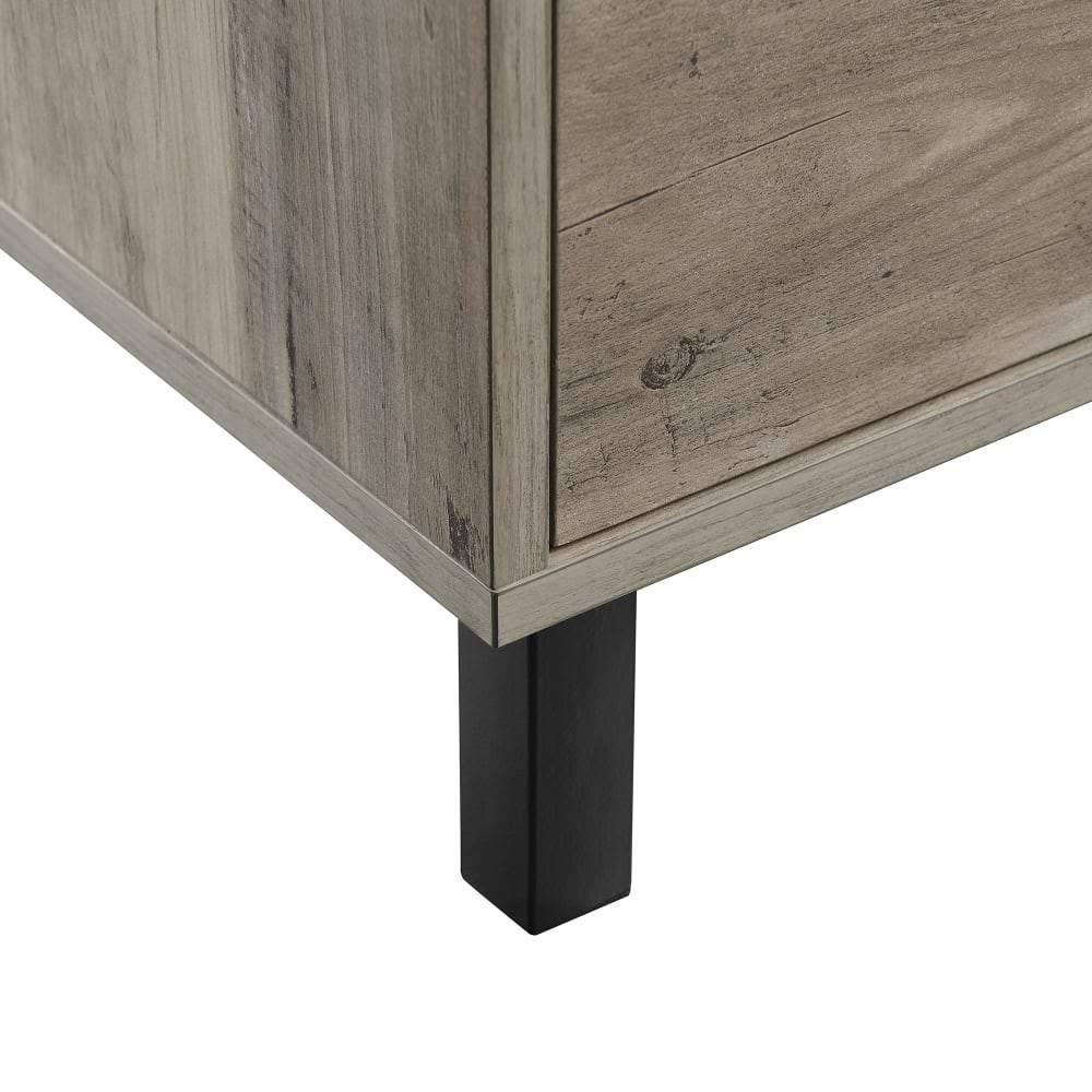 Glass Door Storage Hutch P674