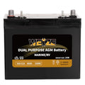12V 105AH 200RC 825CCA AGM Marine Battery J2908