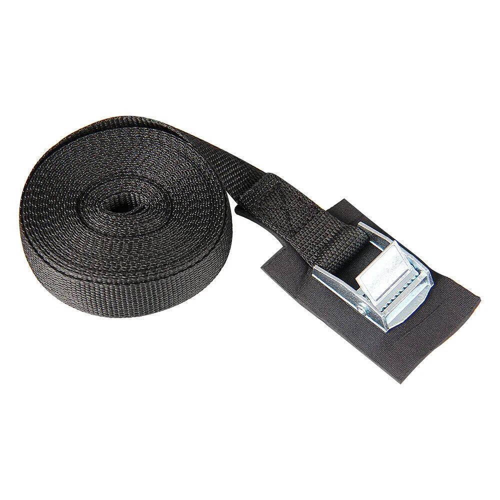 4 Pack Cam Lock Buckle Tie Down Strap 1"x16' Y666473