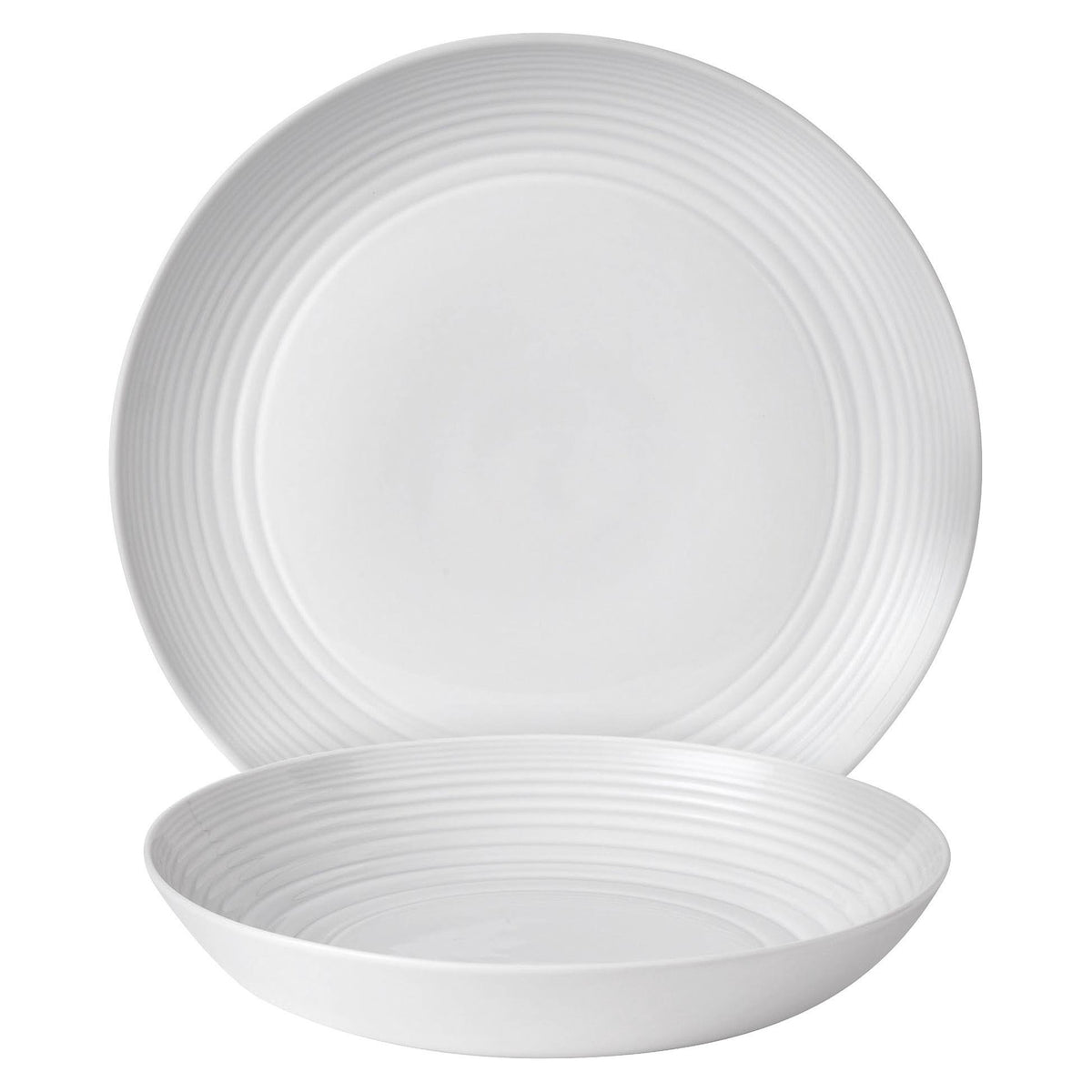 White 2-Piece Serving Set B842849