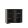 36x30x12 in. Wall Kitchen Cabinet with Glass Doors J221