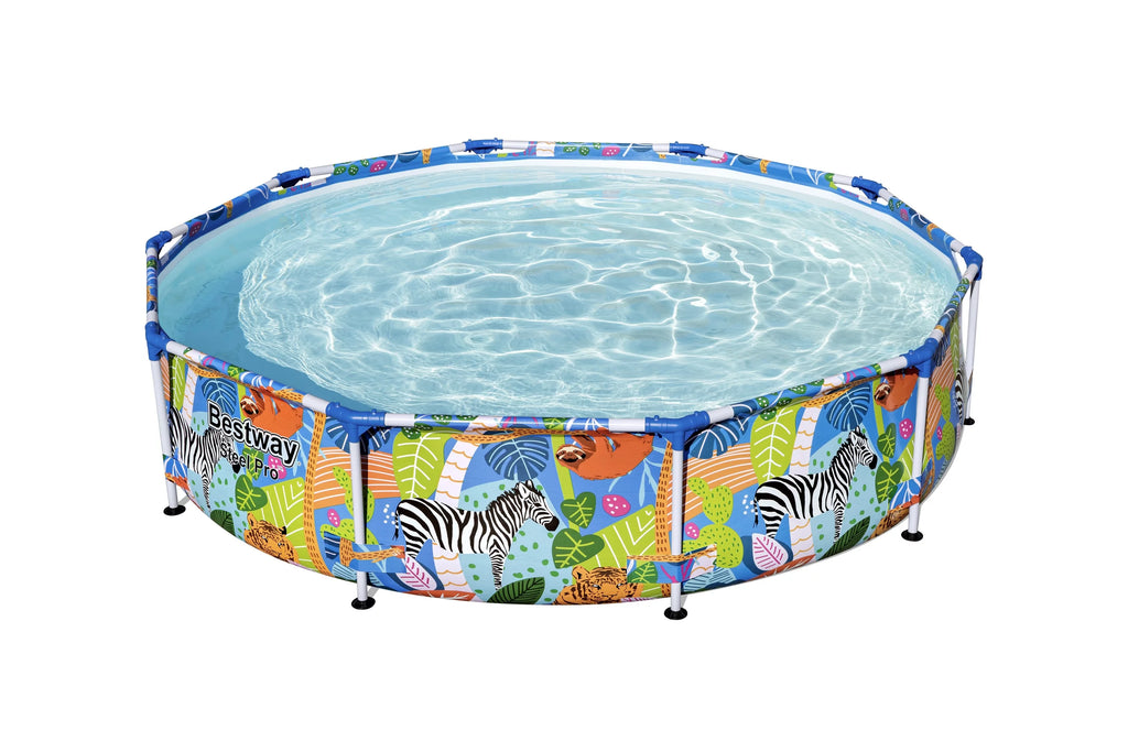 10 ft. x 26 in. Round Metal Frame Above Ground Pool M5696