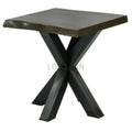 Black Square End Side Table F36973
